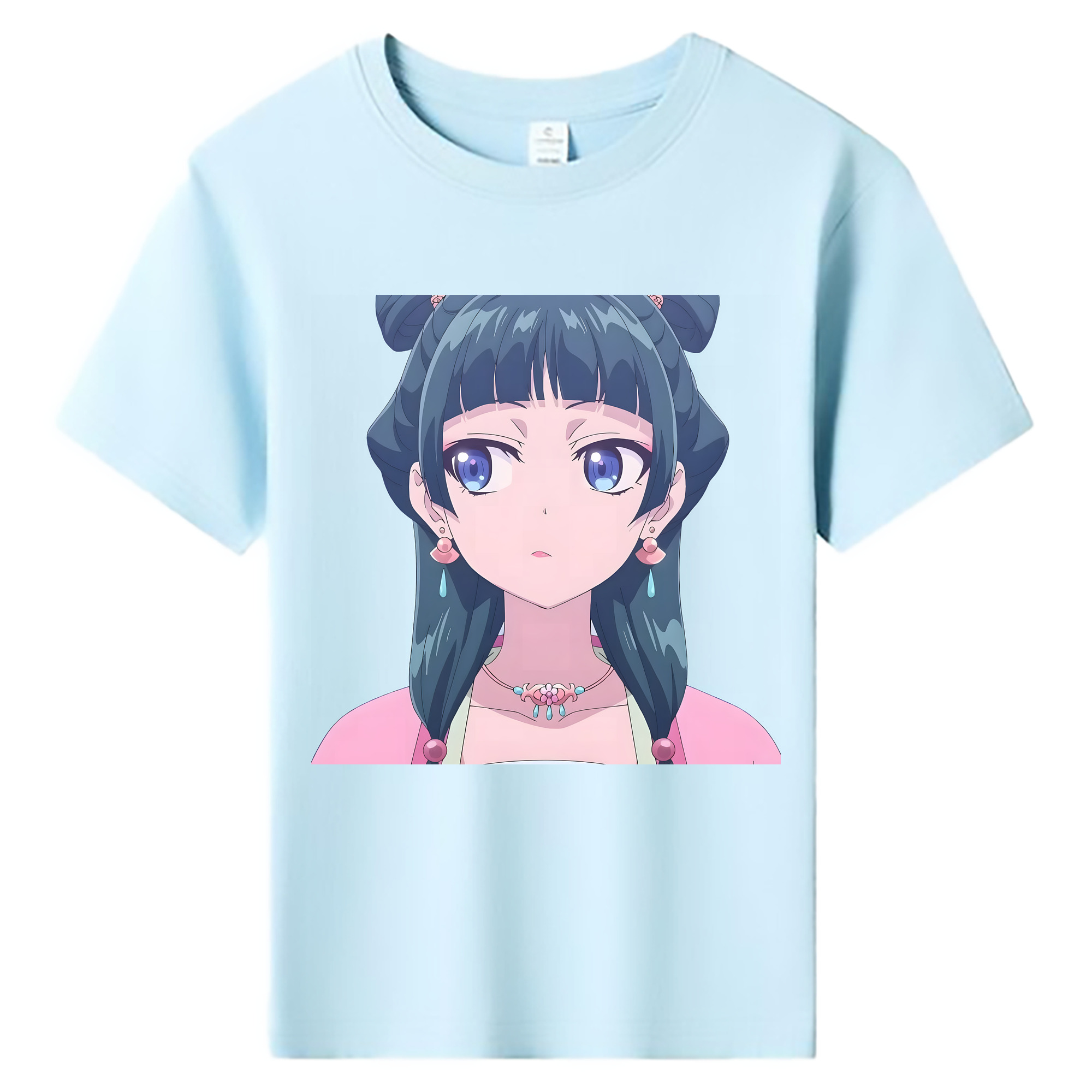 （画像用） 薬屋のひとりごと The Apothecary Diaries 綿100％キッズTシャツ（フロントプリント）